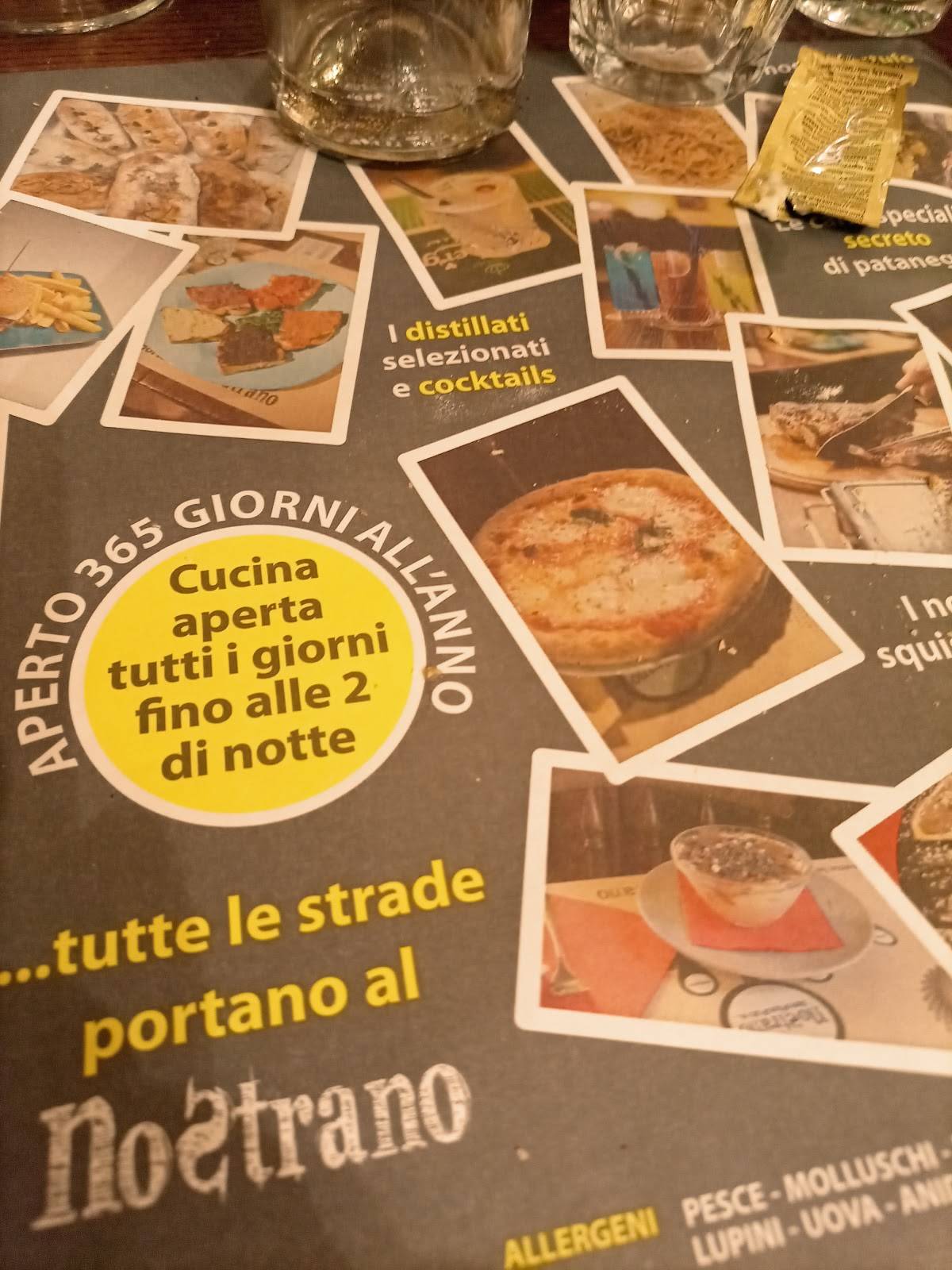 Menu di Ristorante Pizzeria Pub Nostrano 