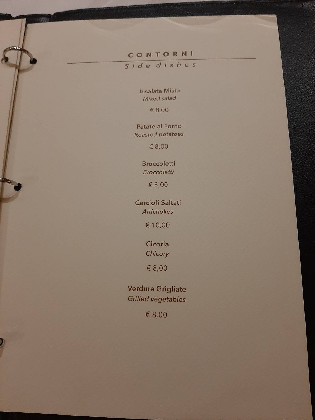 Menu di Ristorante Assunta Madre 