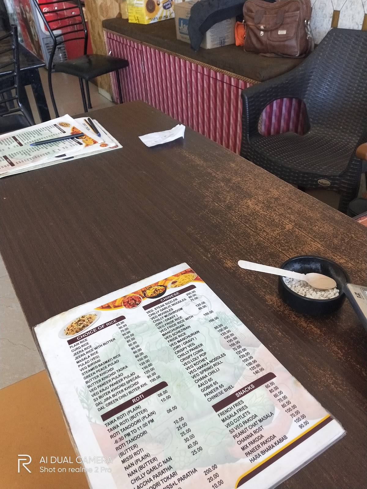 S3 Restaurant & Cafe menu