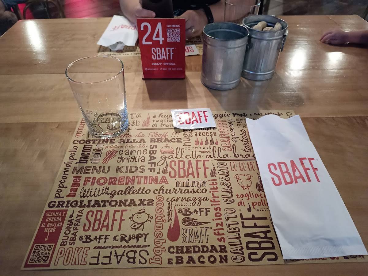Menu di SBAFF - Il galletto churrasco cotto alla brace 