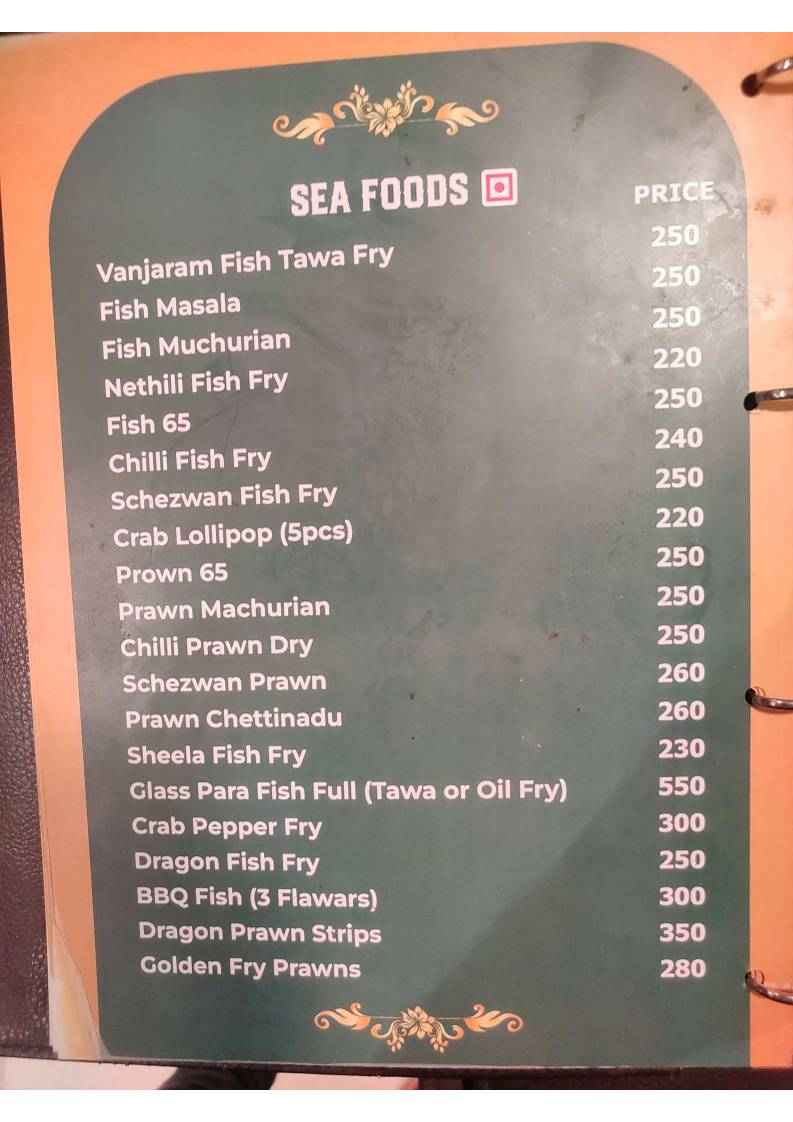 Topi Vappa Biriyani Salem menu