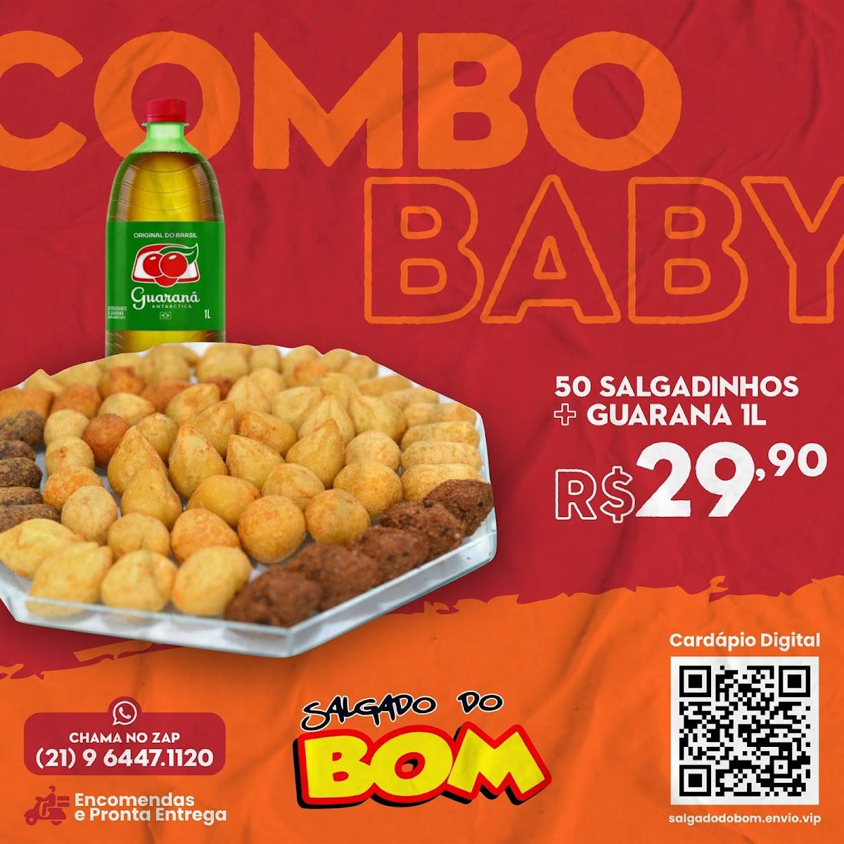 Salgado Do Bom cardápio