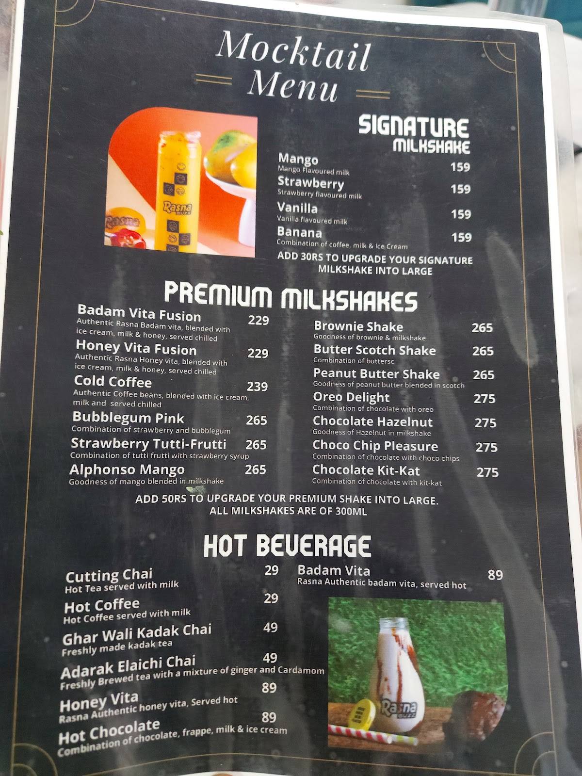 Salt n Pepper Multicuisine Restaurant menu