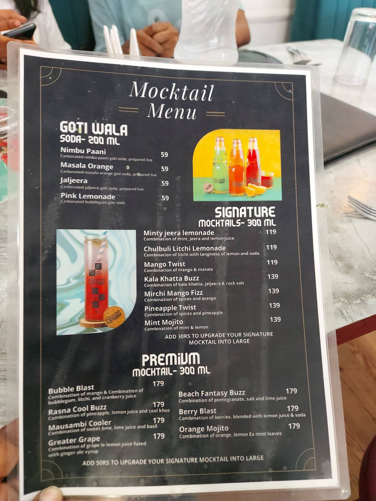 Salt n Pepper Multicuisine Restaurant menu