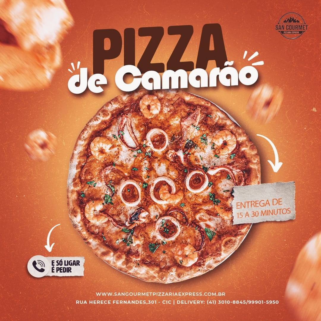 San Gourmet Pizzaria Express • CIC cardápio