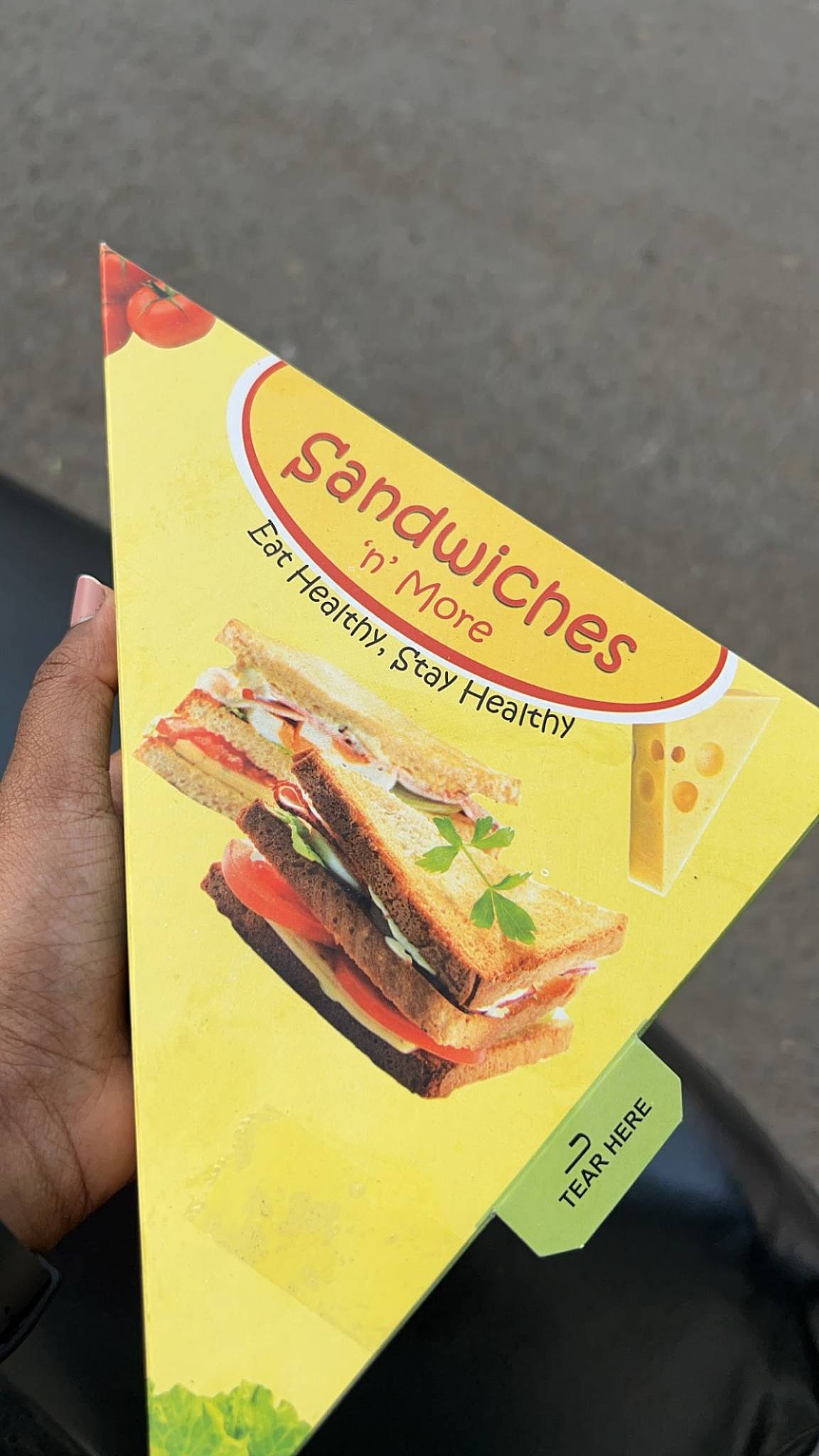 Sandwiches "n" More menu