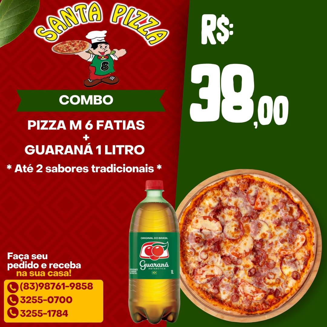 Santa Pizza Delivery cardápio