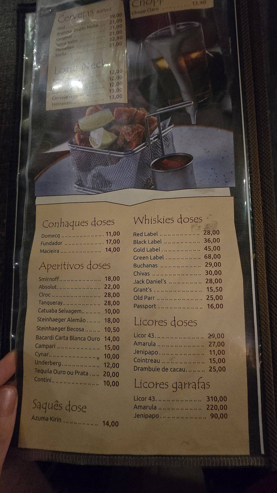 Baião Cozinha Nordestina cardápio