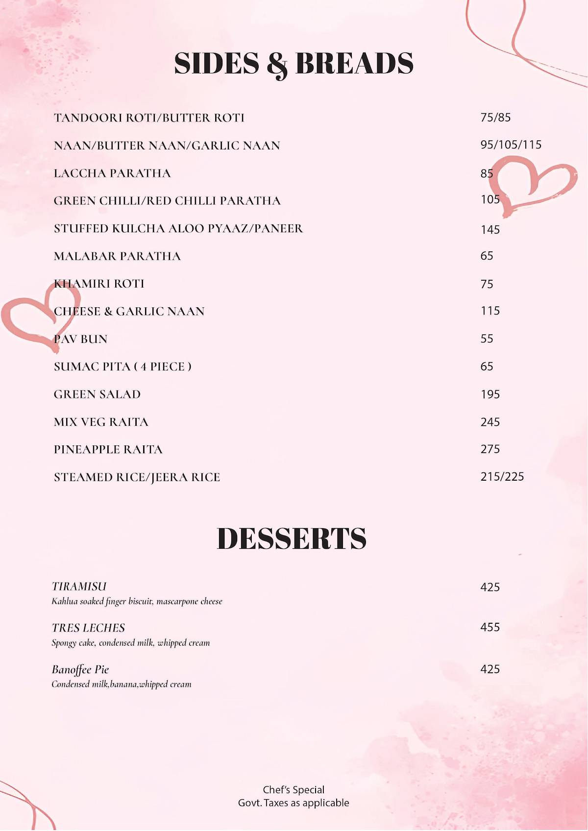 Saucy Cocktail Garden – Restaurant in Rajouri Garden Party Place in Rajouri Garden Bar in Rajouri Garden menu