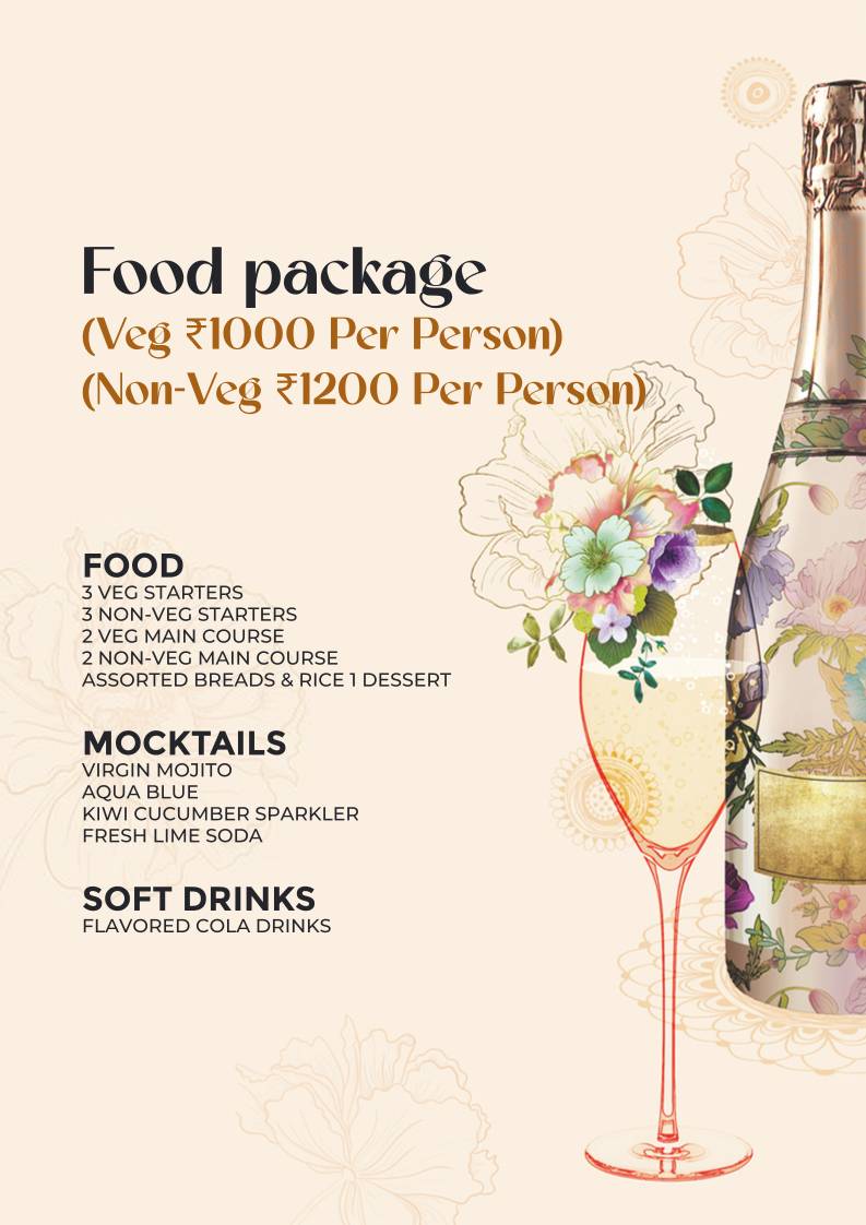 Saucy Cocktail Garden – Restaurant in Rajouri Garden Party Place in Rajouri Garden Bar in Rajouri Garden menu