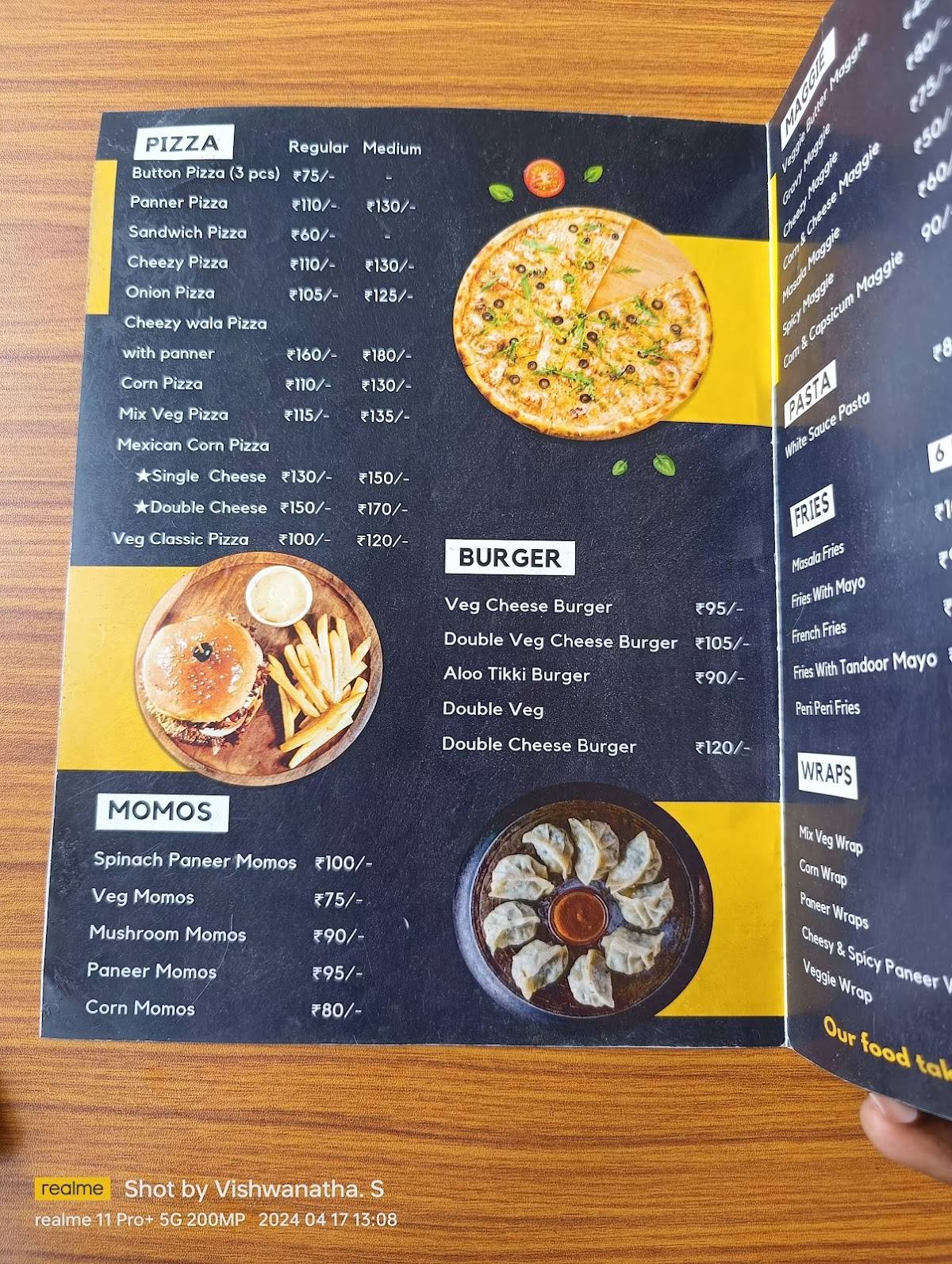 Seleno cafe menu