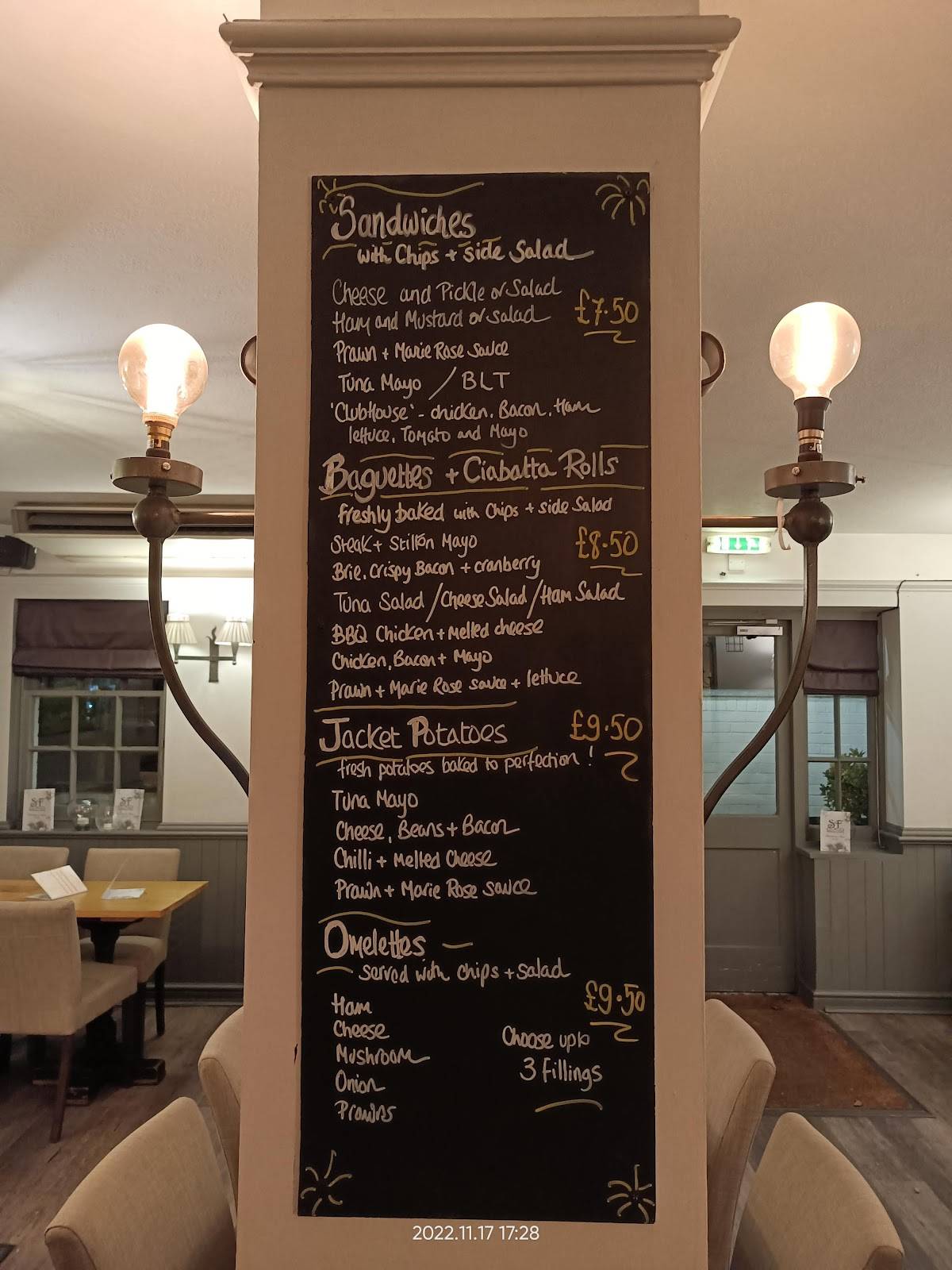 Menu at Shepherd and Flock pub & bar, Farnham