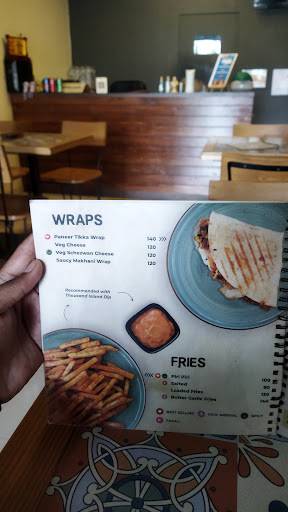 Size Zero Cafe menu