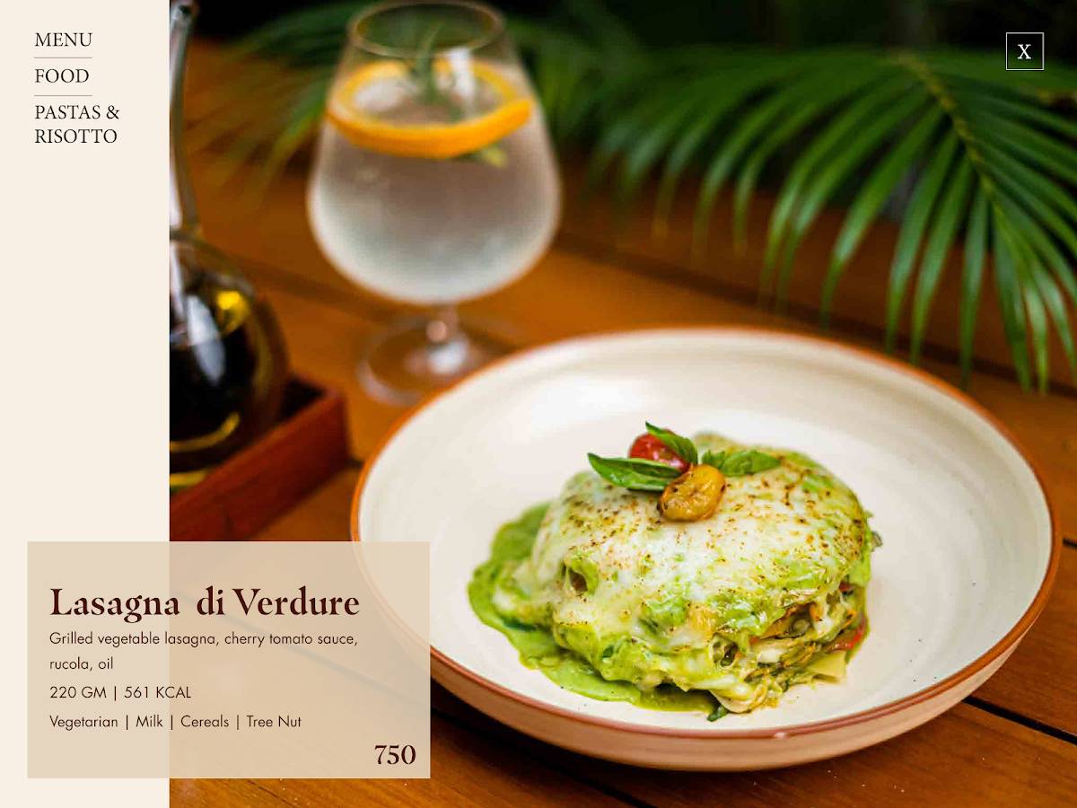 Sorriso menu