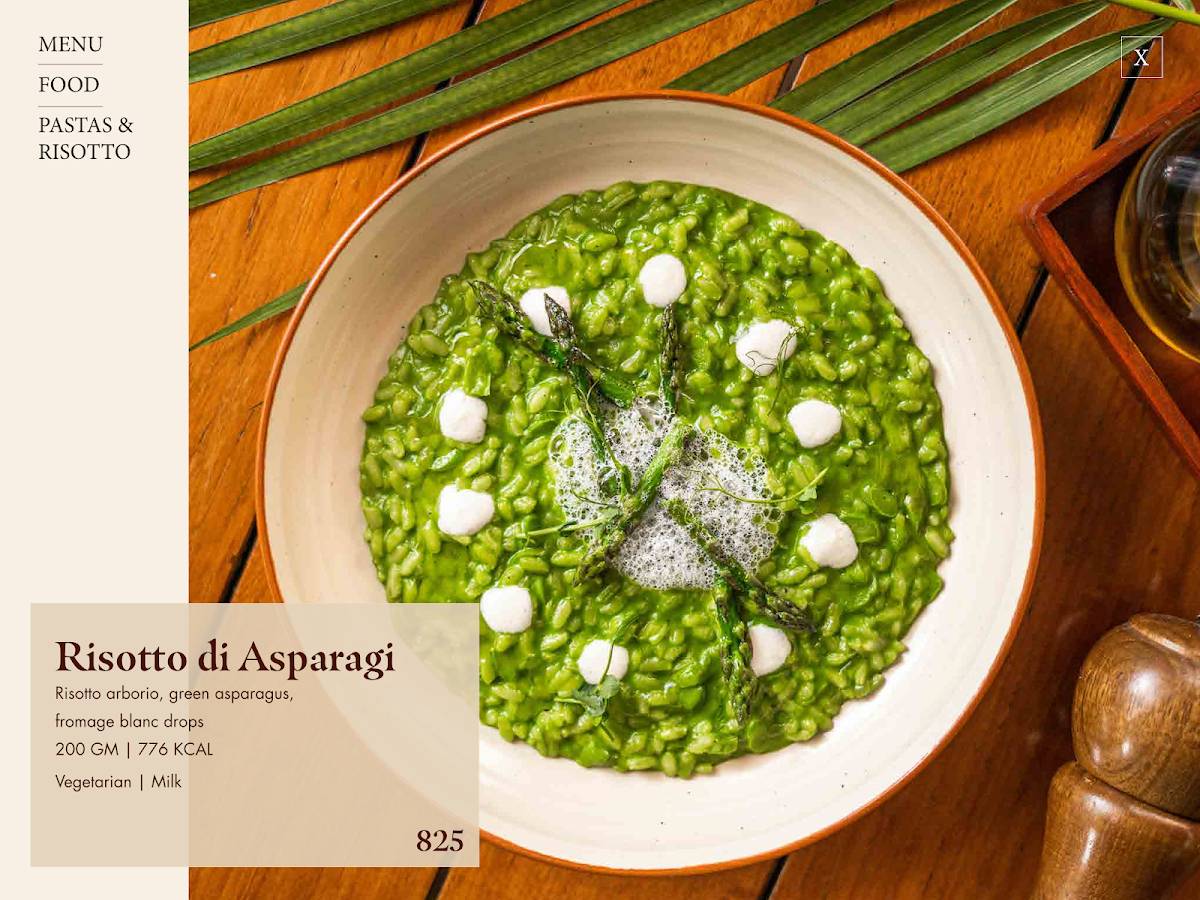 Sorriso menu