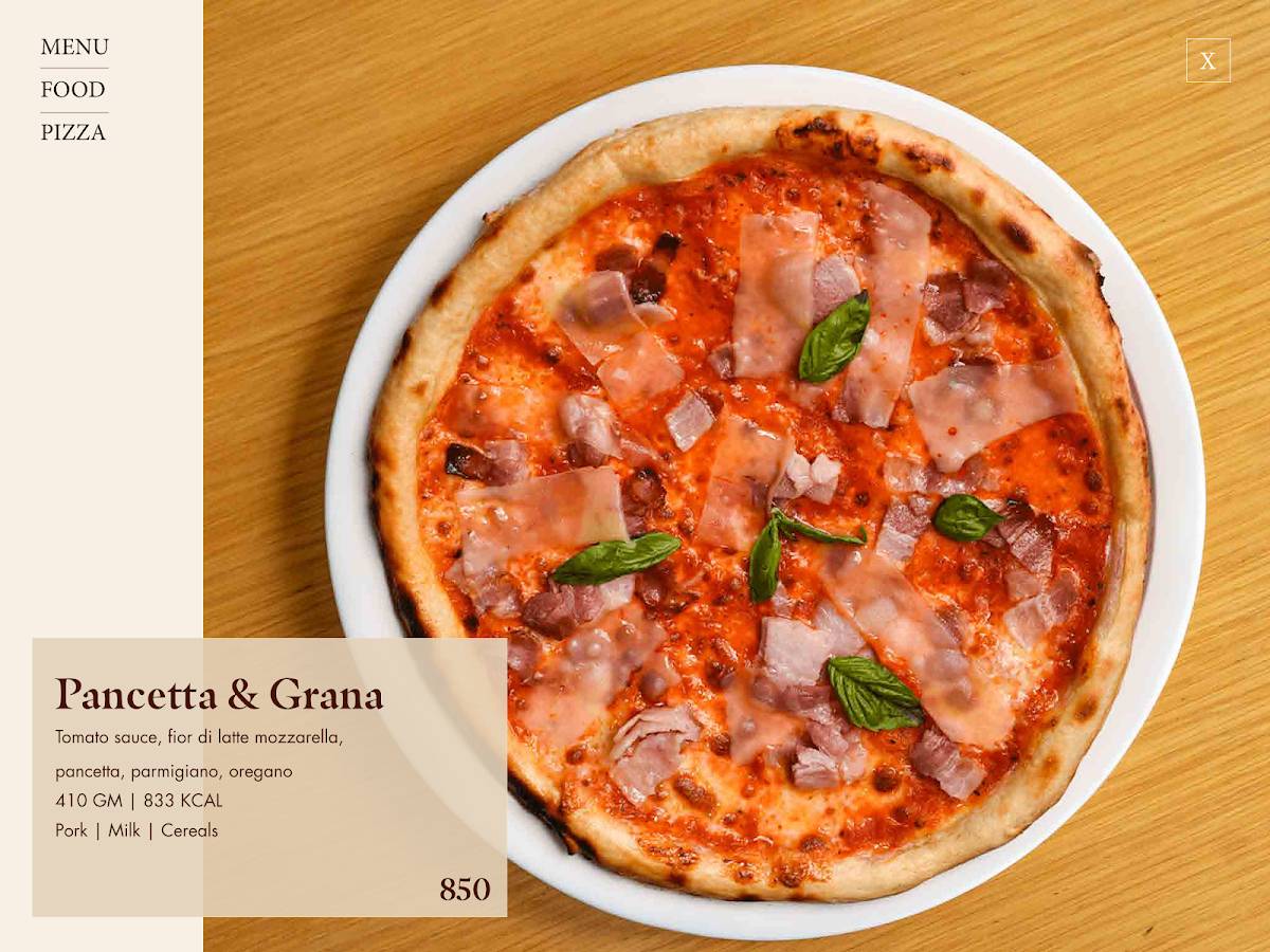 Sorriso menu