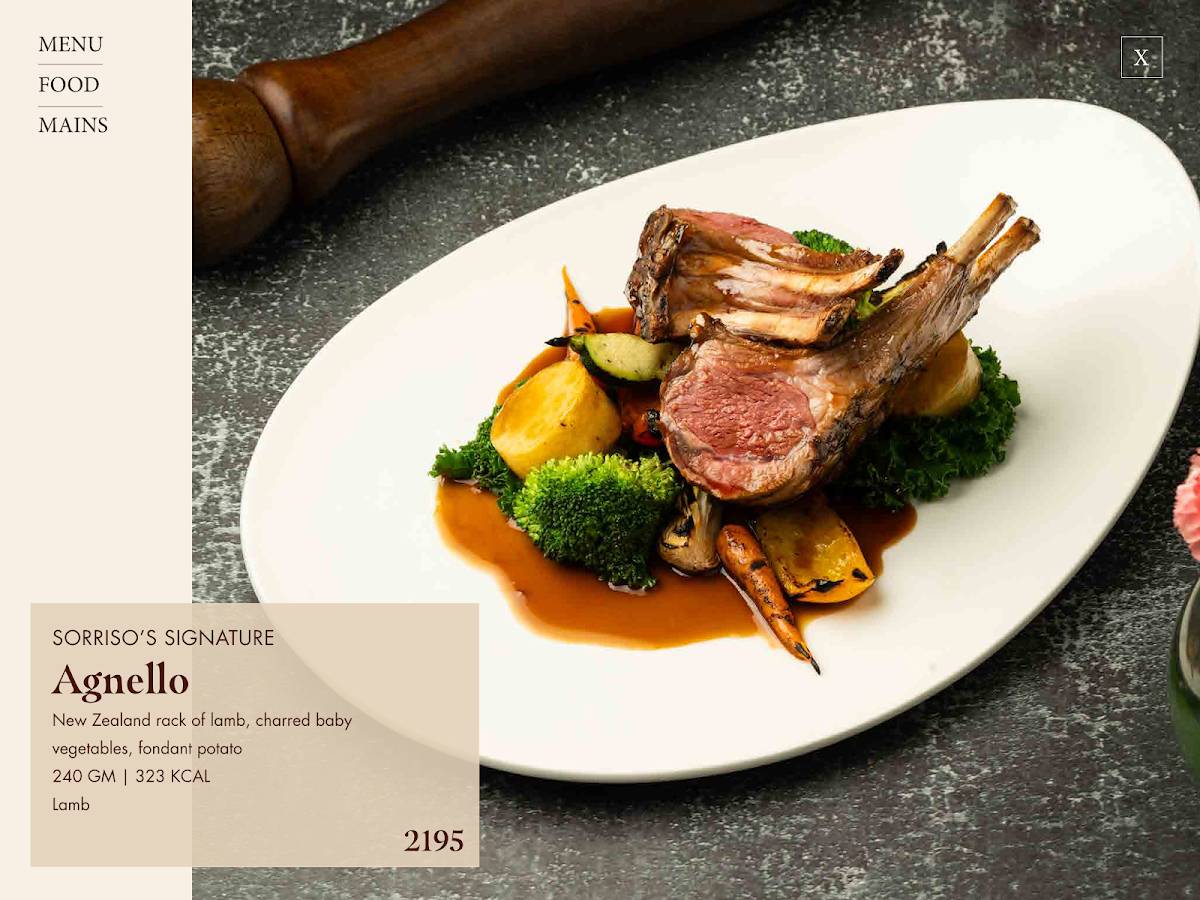Sorriso menu