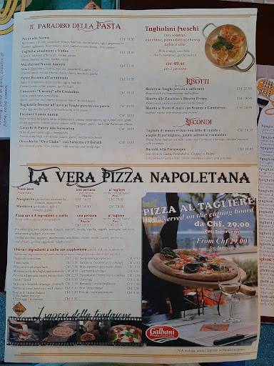 Menu de Spaghetti Store Ristorante Pizzeria