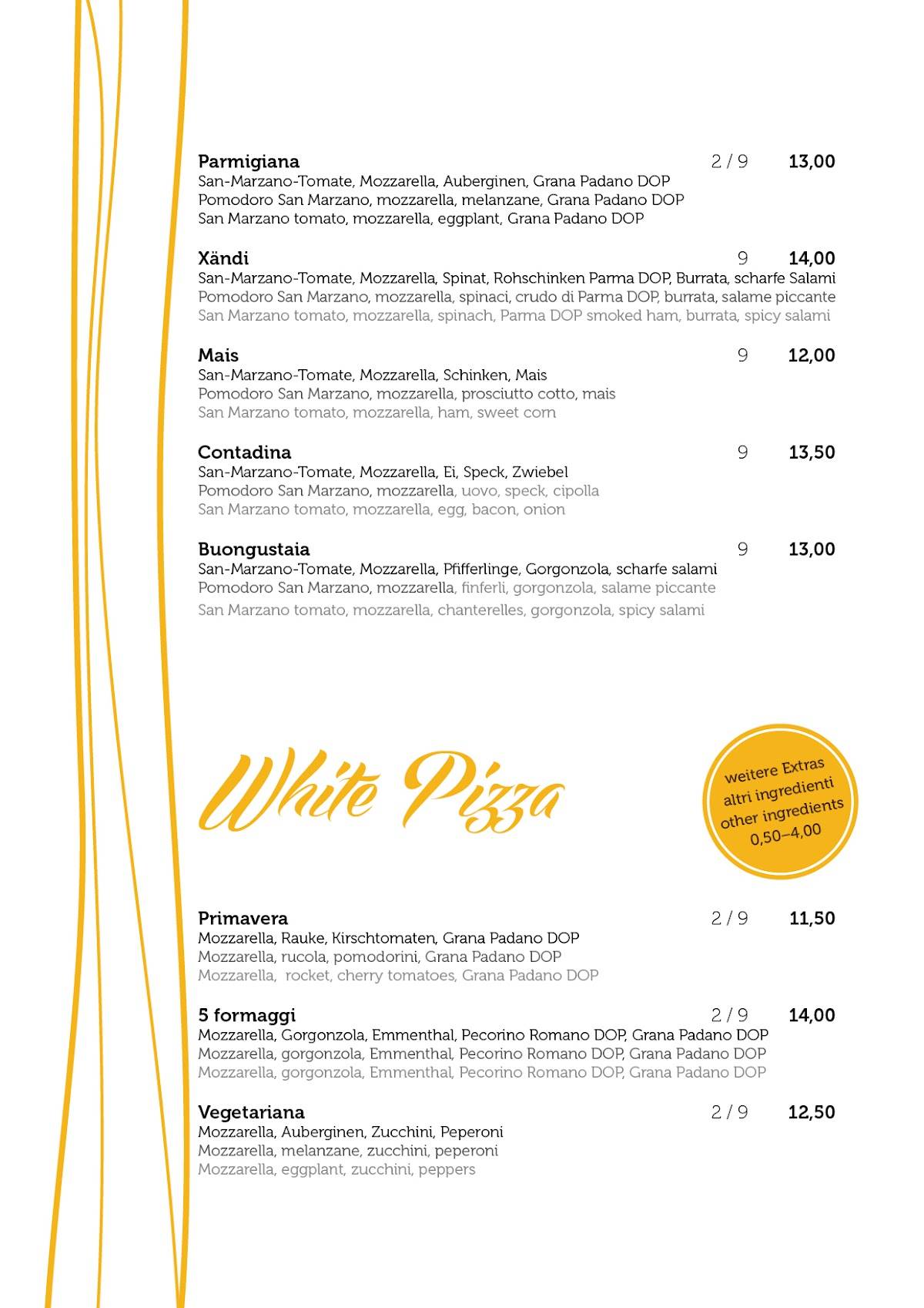 Menu di Sport's Arena 