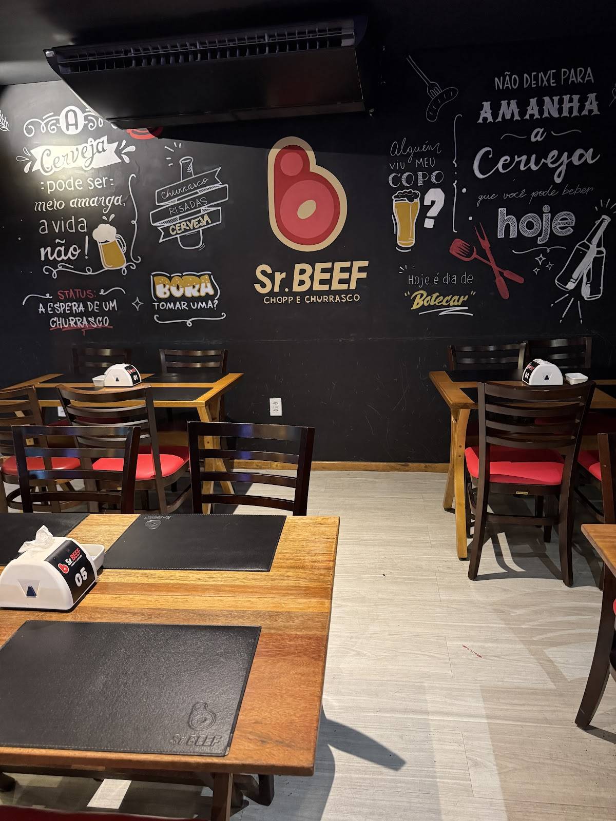 Sr. Beef Chopp e Churrasco cardápio