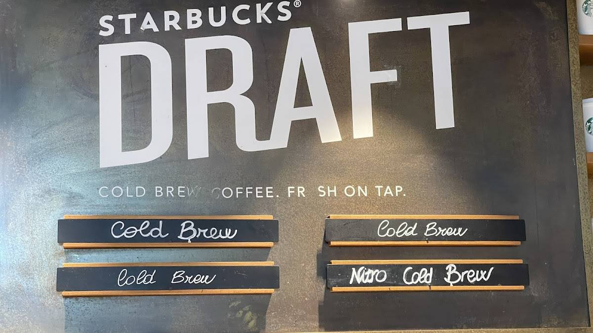 Menu de Starbucks - Milano Malpensa T1