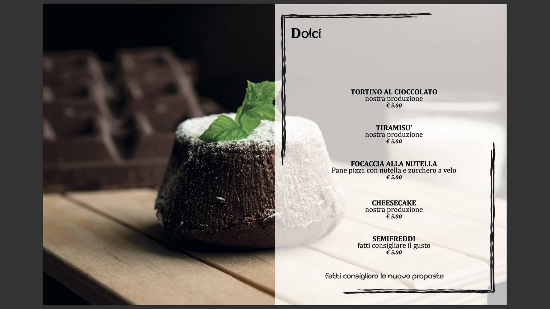 Menu di Braciami Aversa 