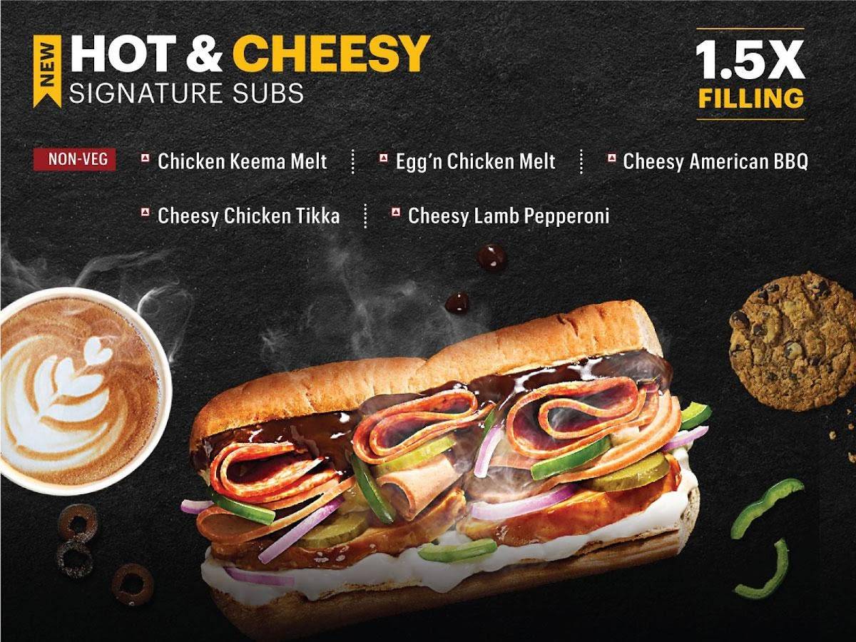 Subway Thaltej menu