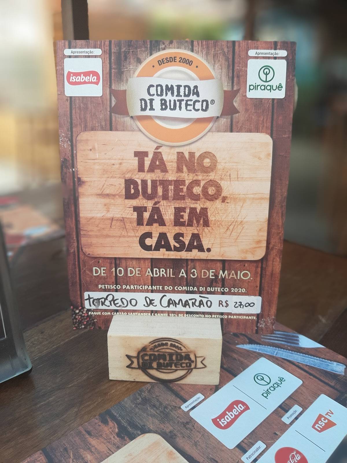 Sufocos Bar e Restaurante cardápio