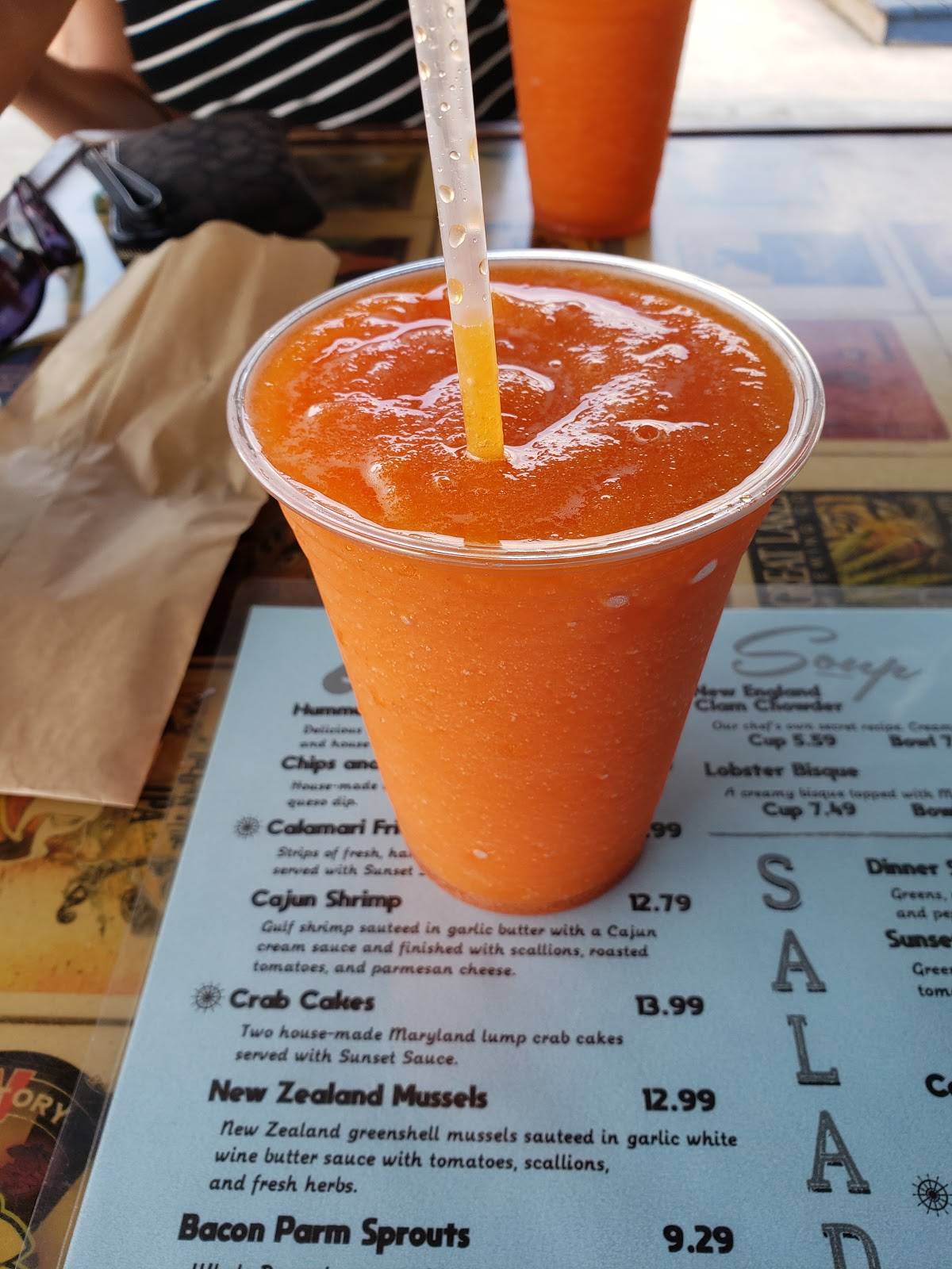 Menu at Sunset Harbor Bar and Grille, Fairport Harbor