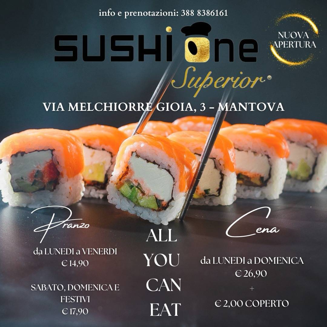 Menu di Sushi One Superior - Mantova 
