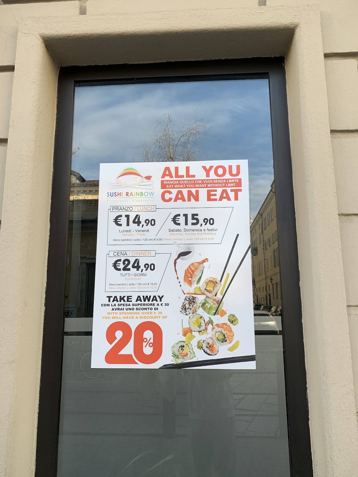 Menu di SushiRainbow Ristorante Giapponese 