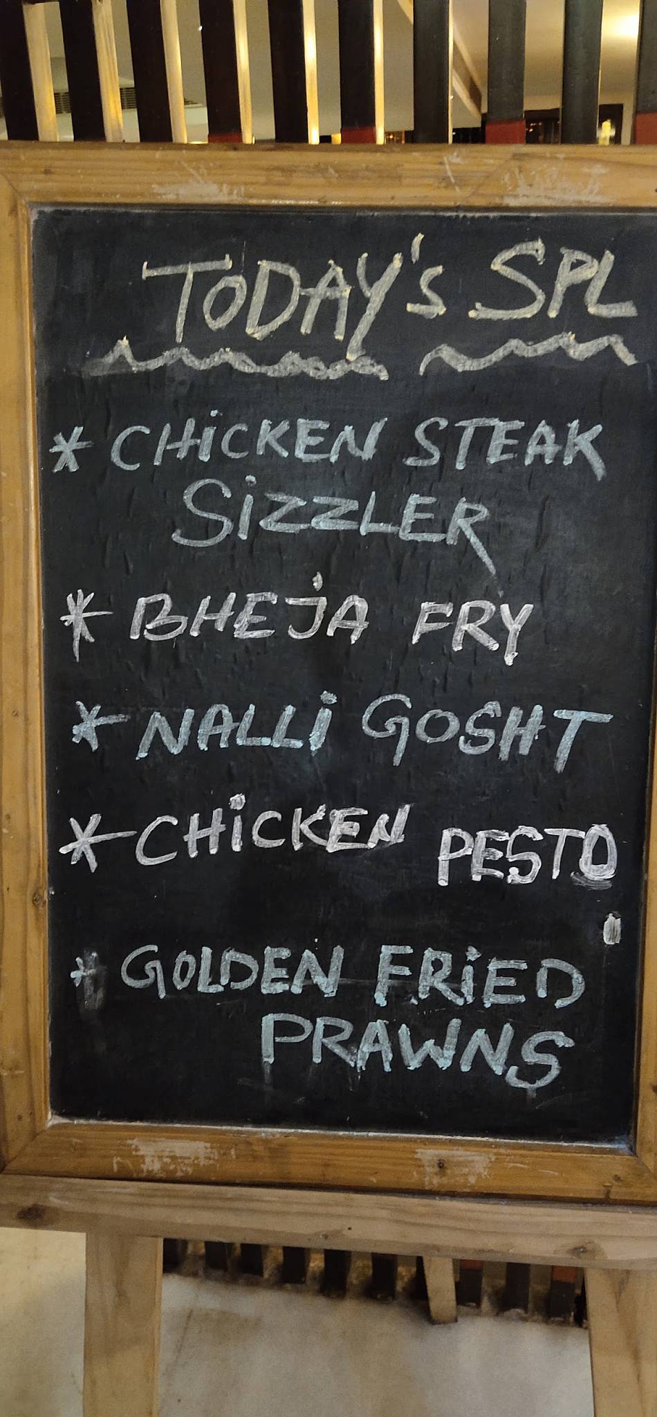Menu at TABLA RESTAURANTS & BANQUETS, Hyderabad, 5th Floor