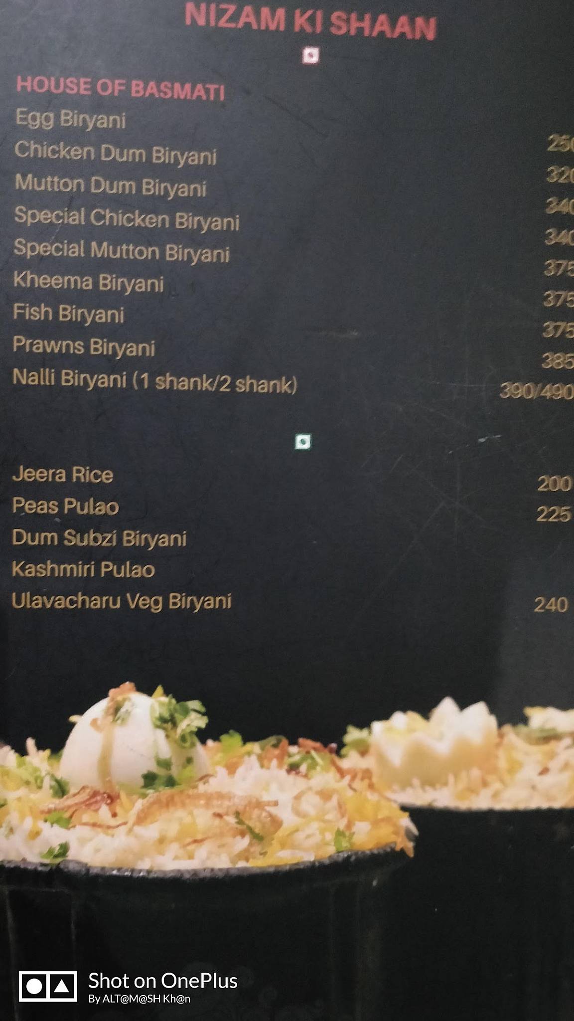 Menu at TABLA RESTAURANTS & BANQUETS, Hyderabad, 5th Floor