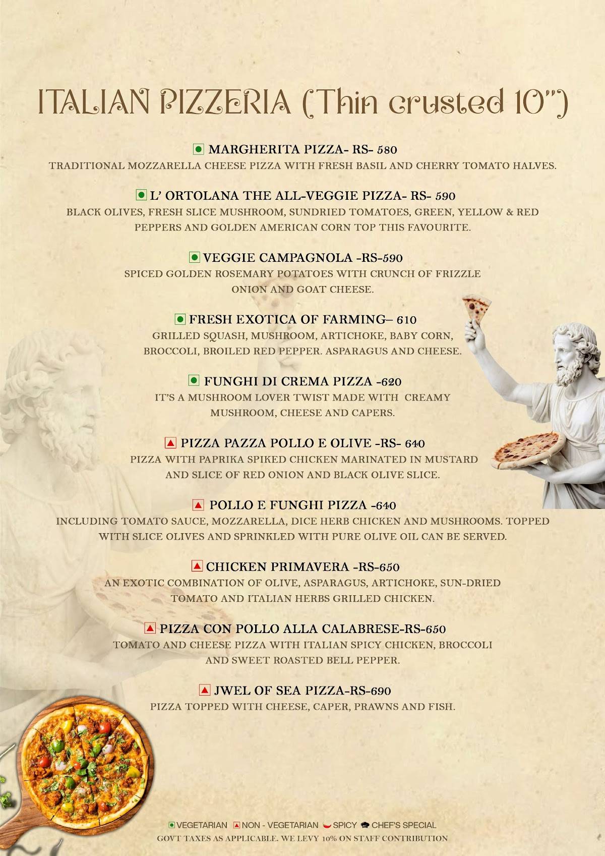 TOY BOY menu