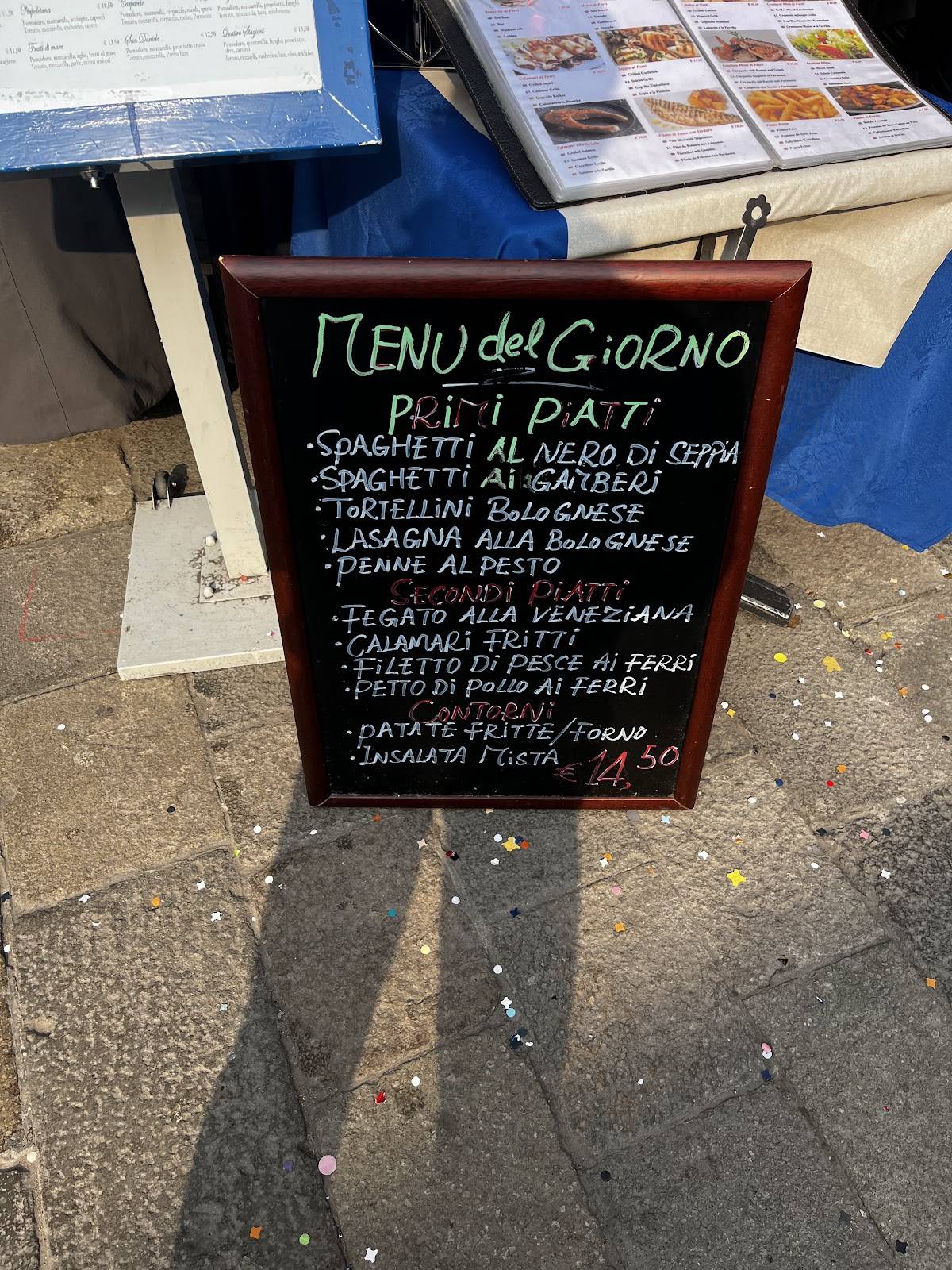 Menu di TRATTORIA AL POGGIO 