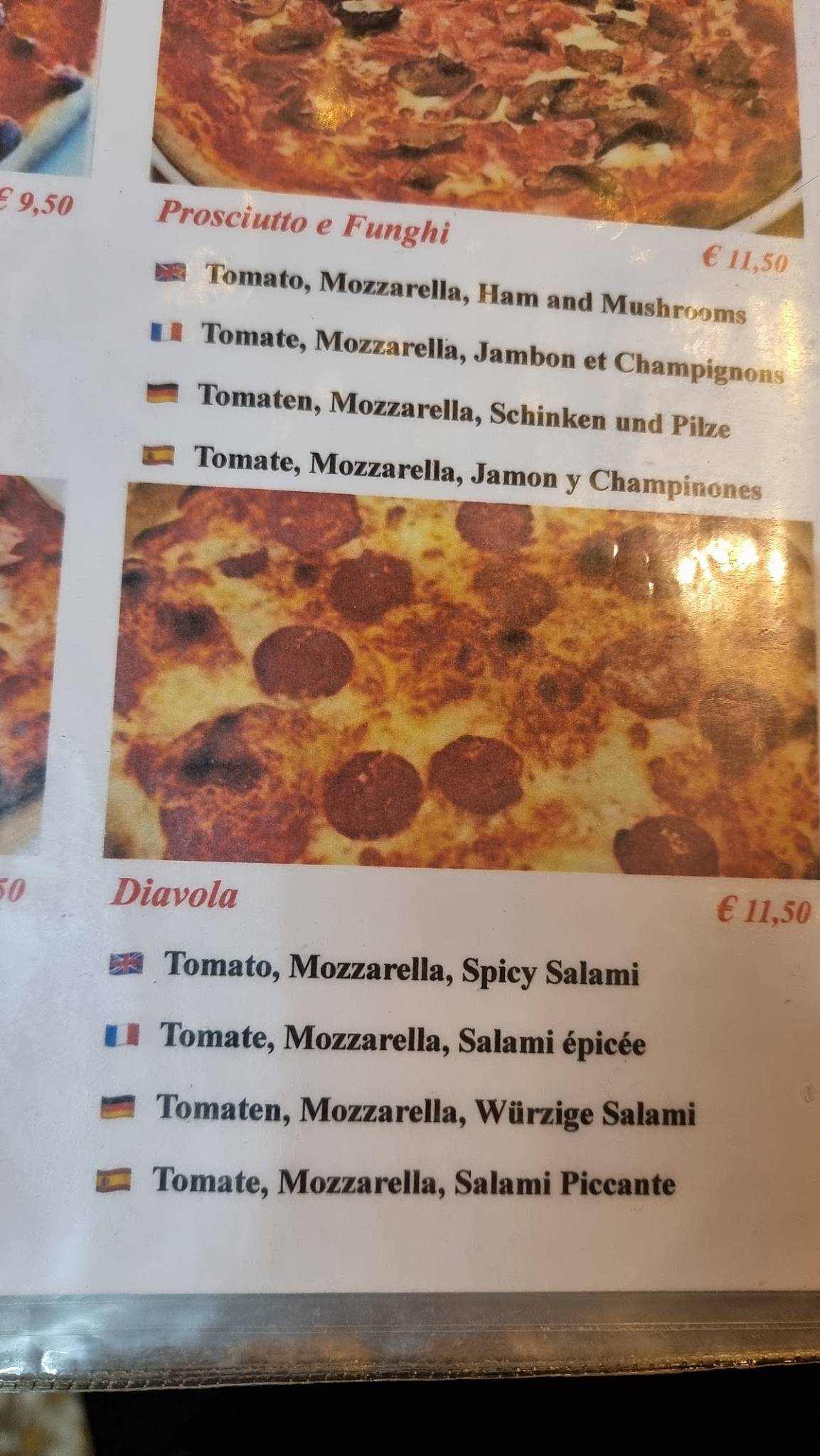 Menu di TRATTORIA AL POGGIO 