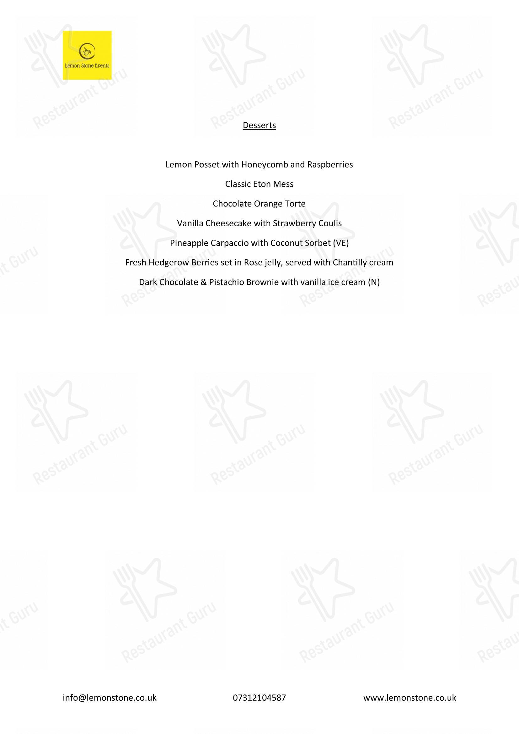 Menu per Tao sushi ristorante