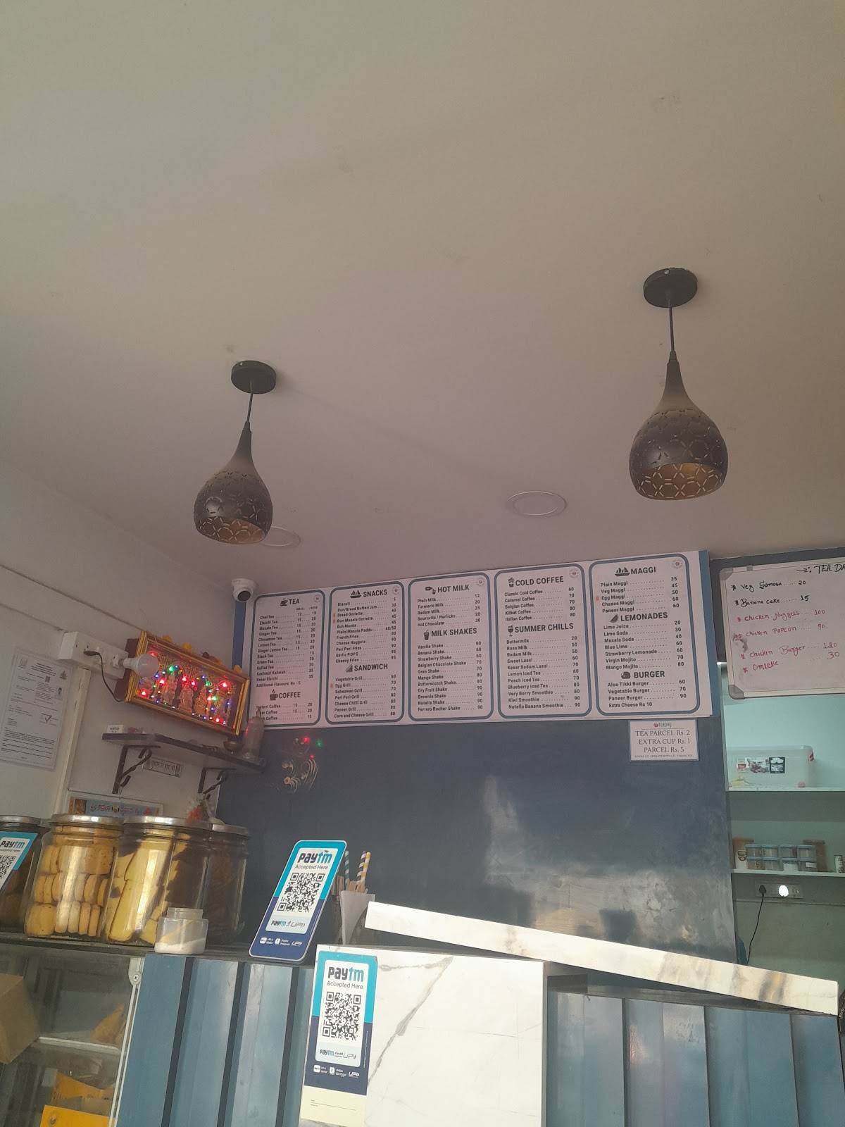 TeaDay menu