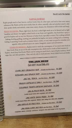 The 60's Cafe (The Beatles) menu