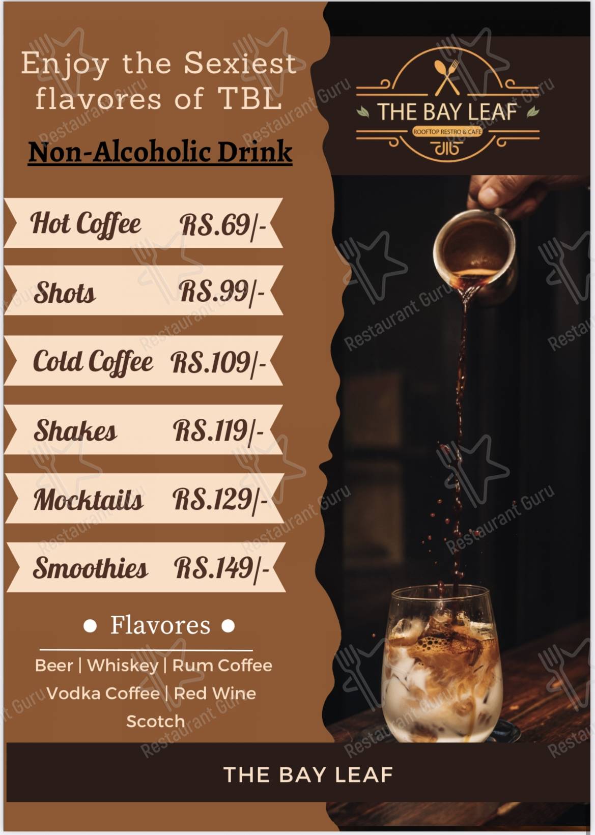 Check out the menu for The Bay Leaf