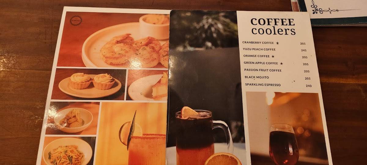 The Beanshot Cafe menu