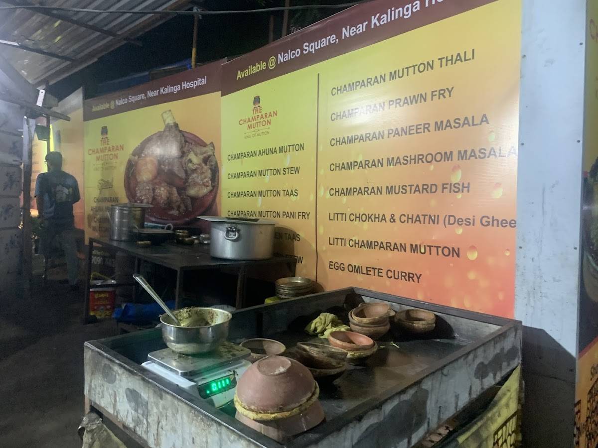 The Champaran Mutton menu