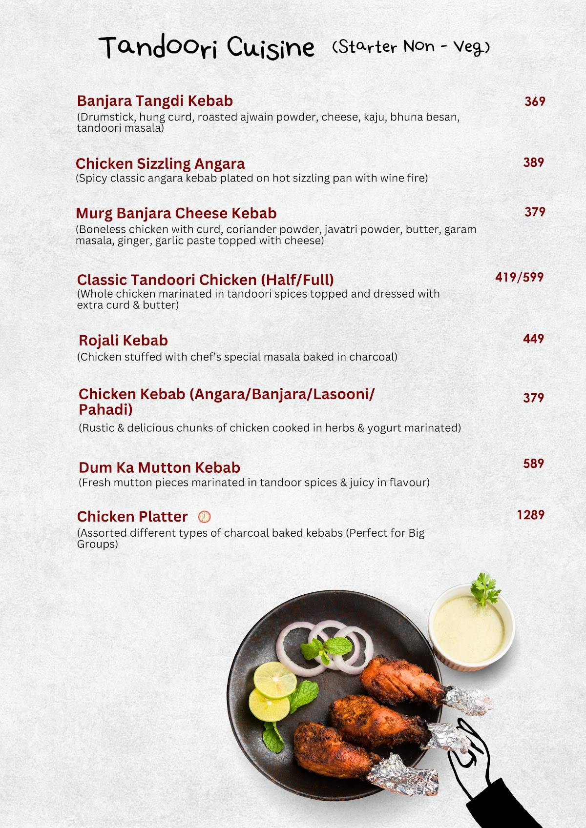 The Chandralok Kitchen Bar-Family & Pet-Friendly, Cosy Couple-Friendly Birthday & Corporate Party Venue, in Karve Nagar menu