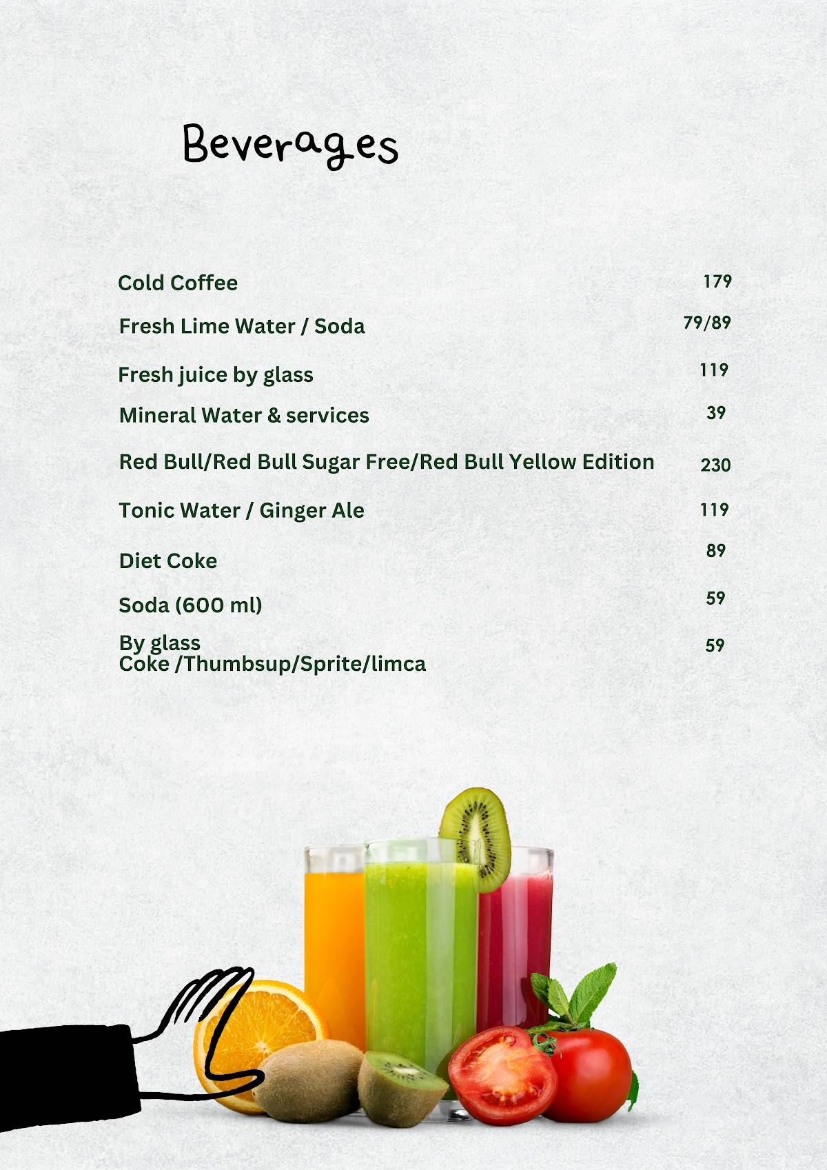The Chandralok Kitchen Bar-Family & Pet-Friendly, Cosy Couple-Friendly Birthday & Corporate Party Venue, in Karve Nagar menu