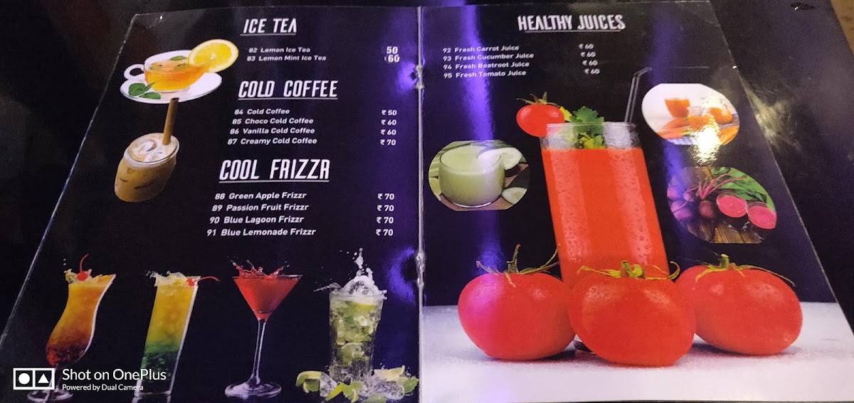 The Coffee Factory menu
