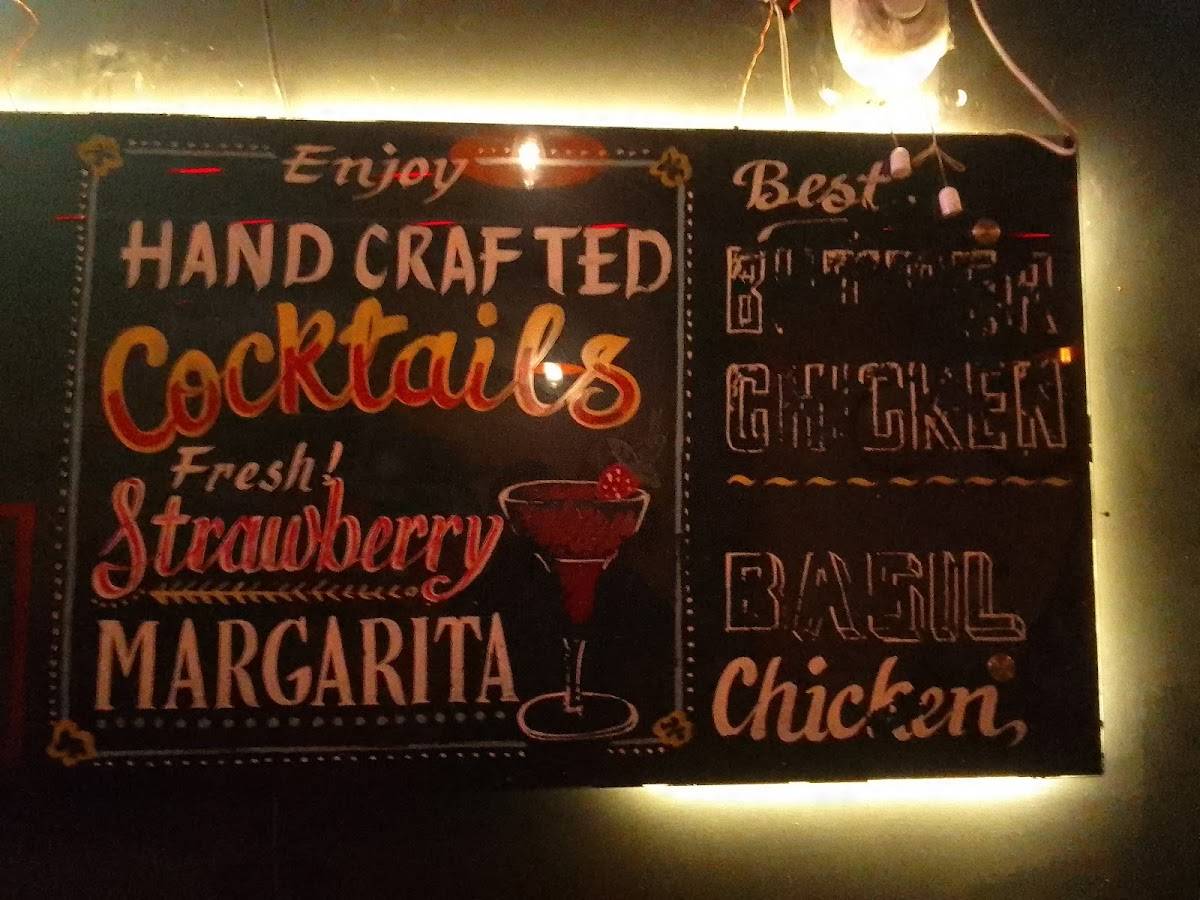 The Colony Bistro menu