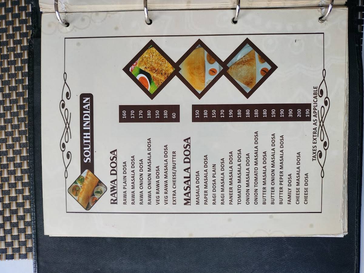 The Food Court menu