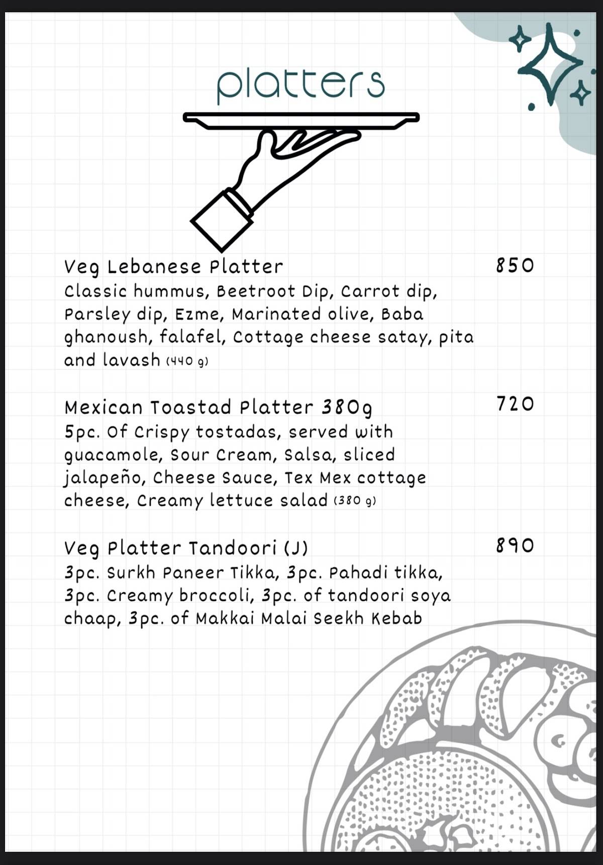 The House of Earthmonk menu