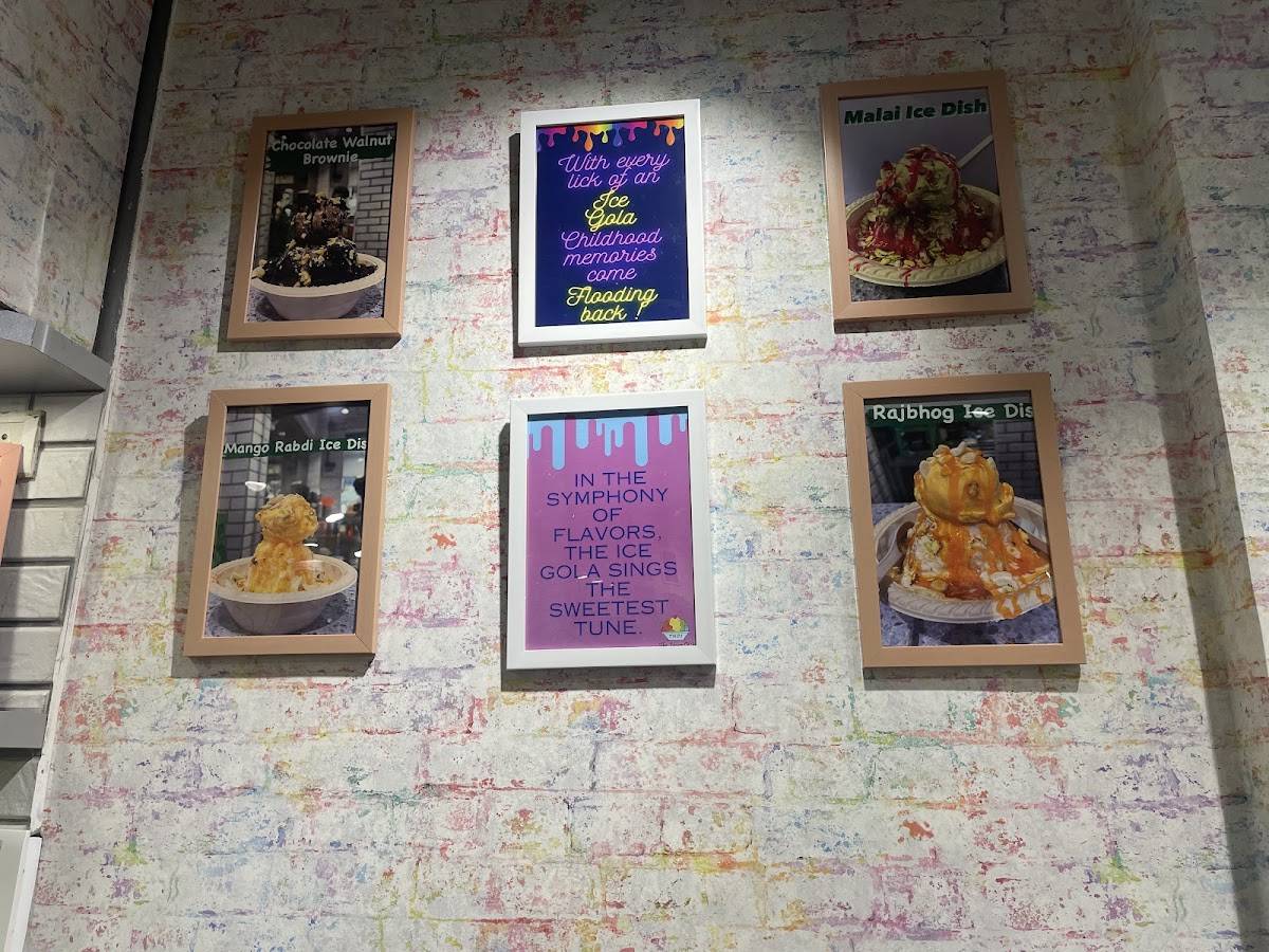 The House of Ice menu