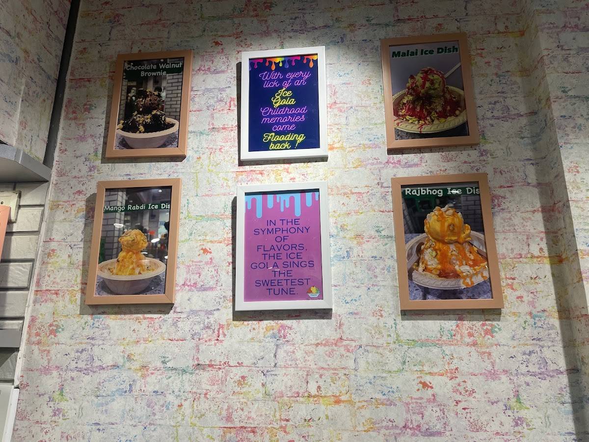 The House of Ice menu